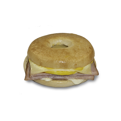 Order Turkey and Egg Bagel food online from Lynette's Bakery Cafe store, Aberdeen on bringmethat.com