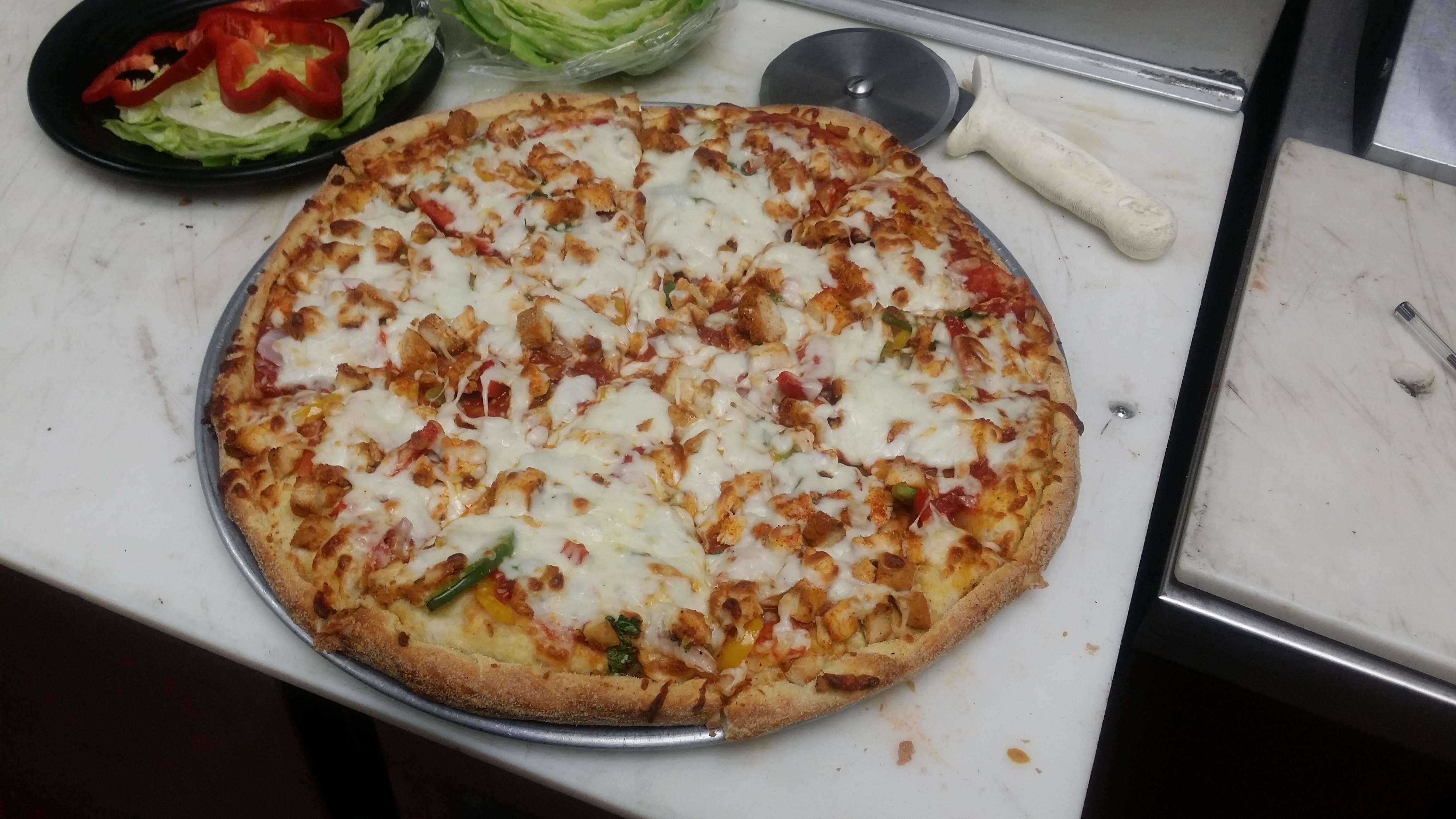Order Meat Lover's Pizza food online from Win Thai Cuisine Restaurant store, Anaheim on bringmethat.com