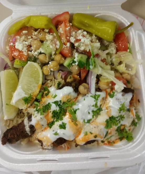 Order Kufta Kabab Rice food online from Greek Cravings store, St. Cloud on bringmethat.com