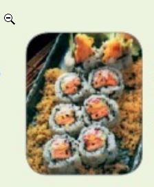 Order 17. Salmon Tempura Roll food online from Sushi Cafe store, South Elgin on bringmethat.com