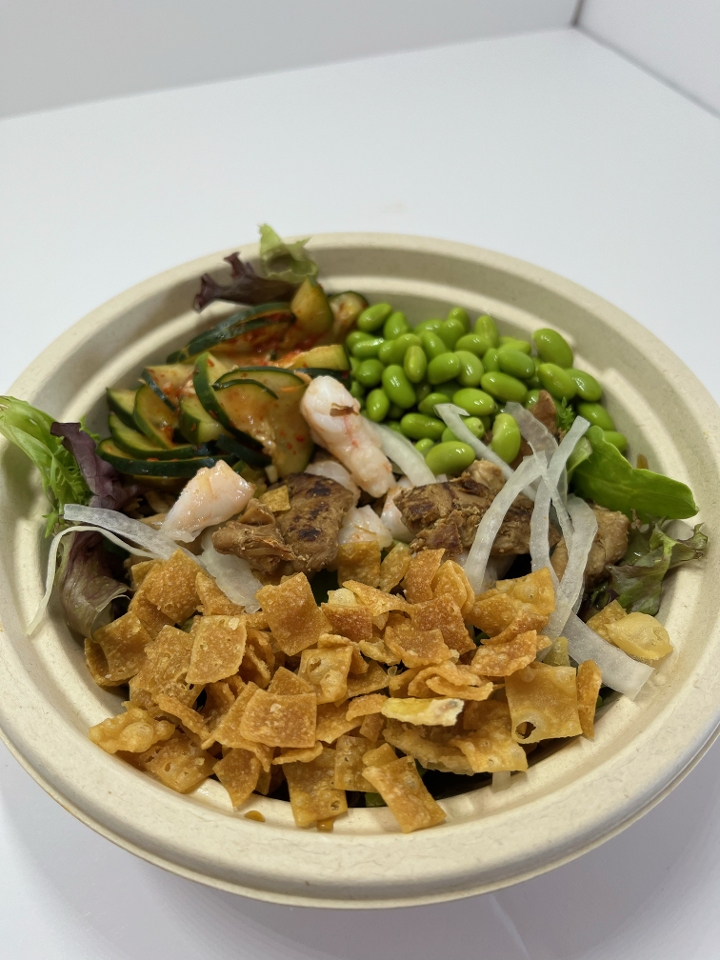 Order Surfin' Turf Salad food online from Pokeono store, Conshohocken on bringmethat.com