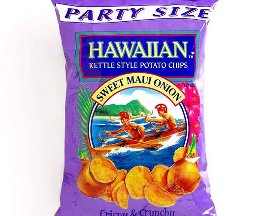 Order Hawaiian(Tm) Kettle Style Potato Chips:Sweet Maui Onion food online from Pit Stop Liquor Mart store, El Monte on bringmethat.com