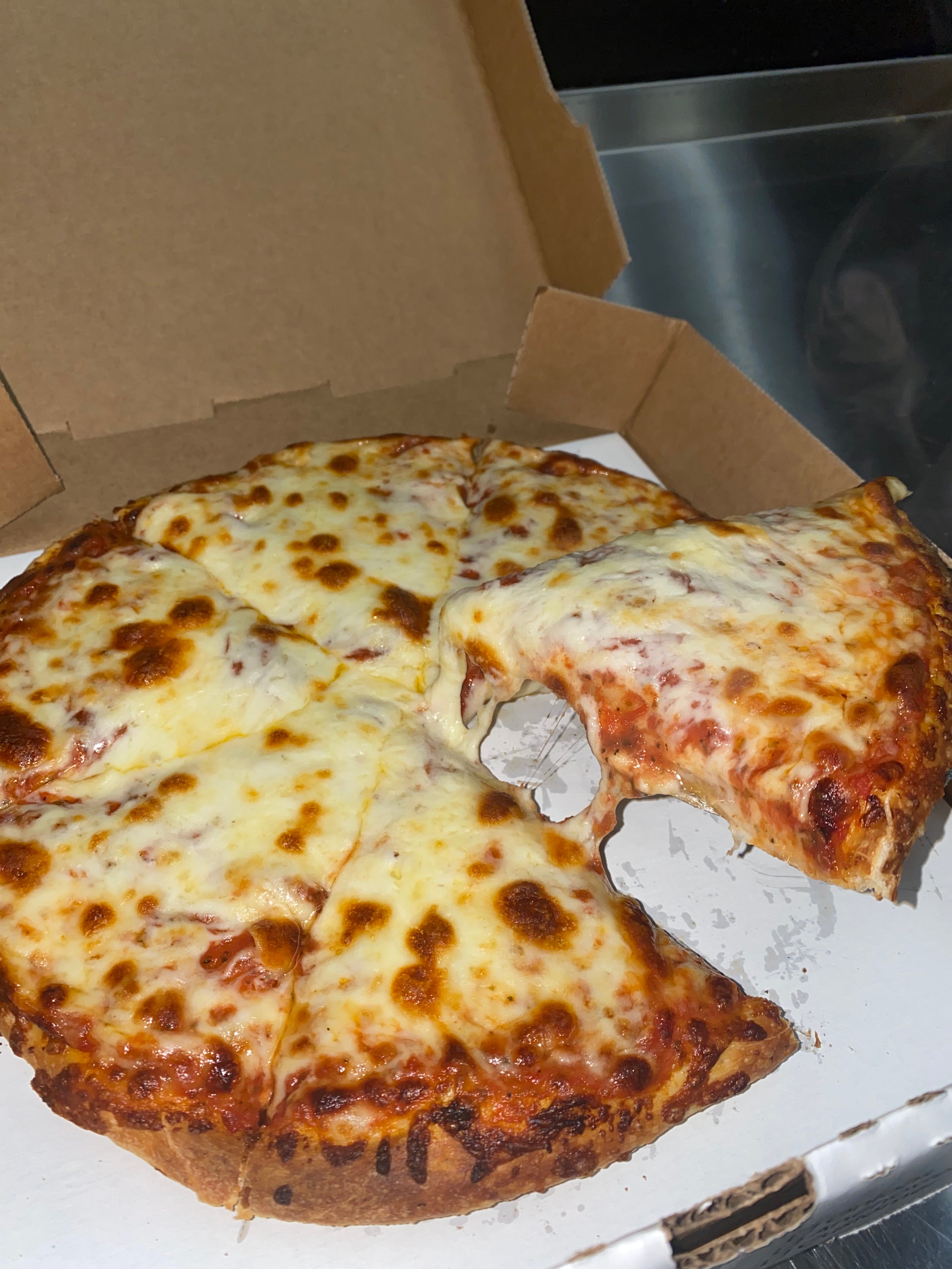 Order Cheese Pizza - 10" food online from Columbia City Pizza store, Columbia City on bringmethat.com