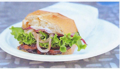 Order Tri-Tip Steak Sandwich food online from Jack's Hamburgers store, Santa Cruz on bringmethat.com