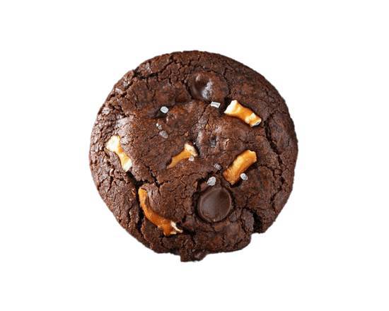 Order Chocolate Caramel Pretzel Cookie food online from Detroit Wing Company store, Taylor on bringmethat.com