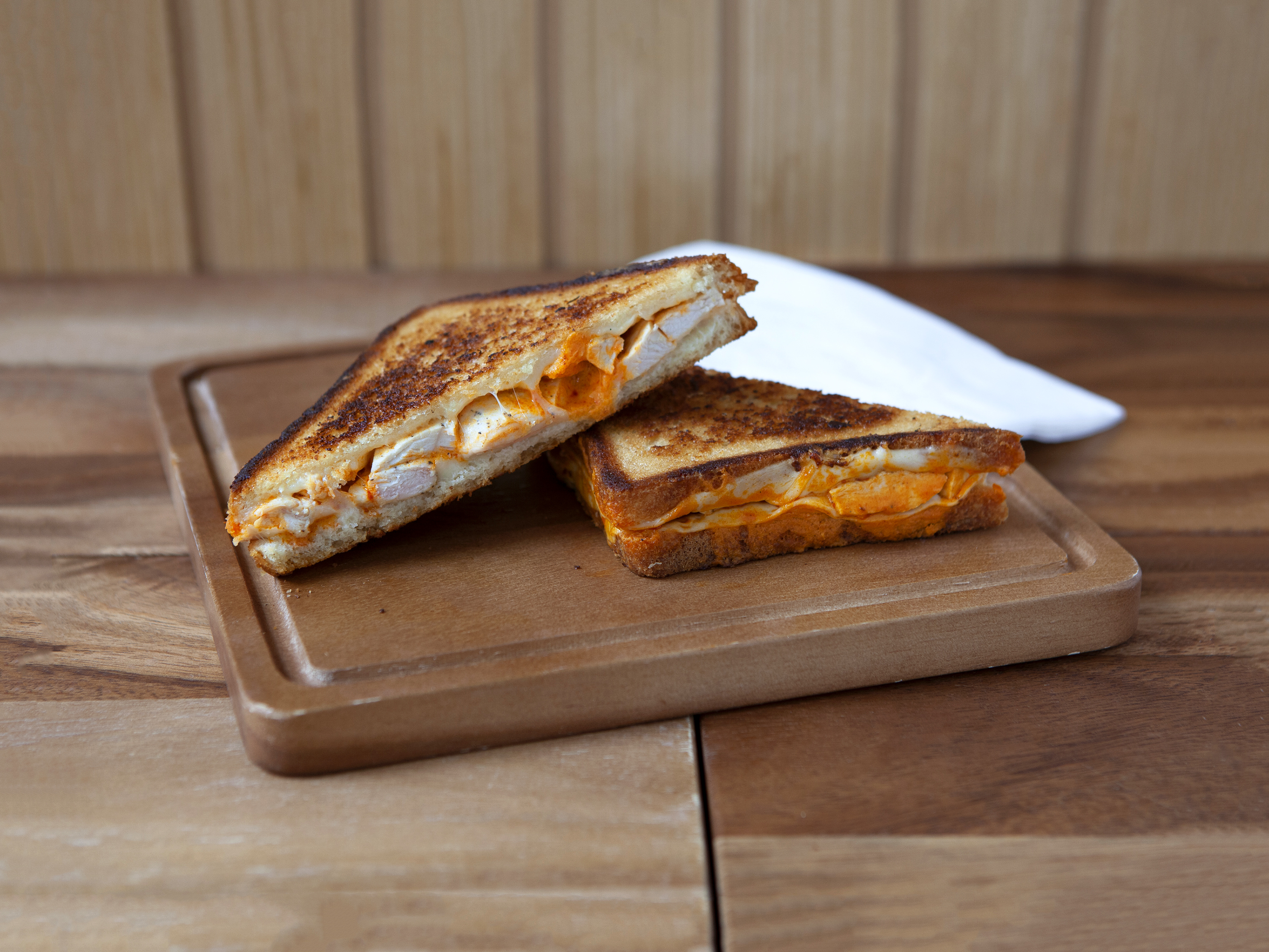 Order Buffalo Grilled Cheese food online from The Carving Board - West LA store, Los Angeles on bringmethat.com
