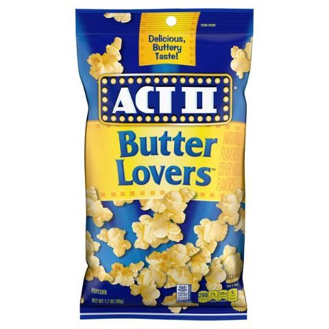 Order Act II Butter Lovers Popcorn 1.7oz food online from 7-Eleven store, Garland on bringmethat.com