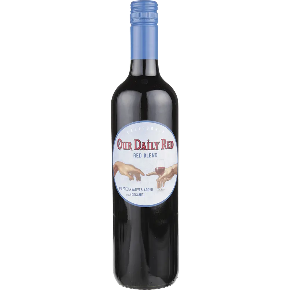 Order Our Daily Red Organic Wine 750 ml. food online from Mirage Wine & Liquor store, Palm Springs on bringmethat.com