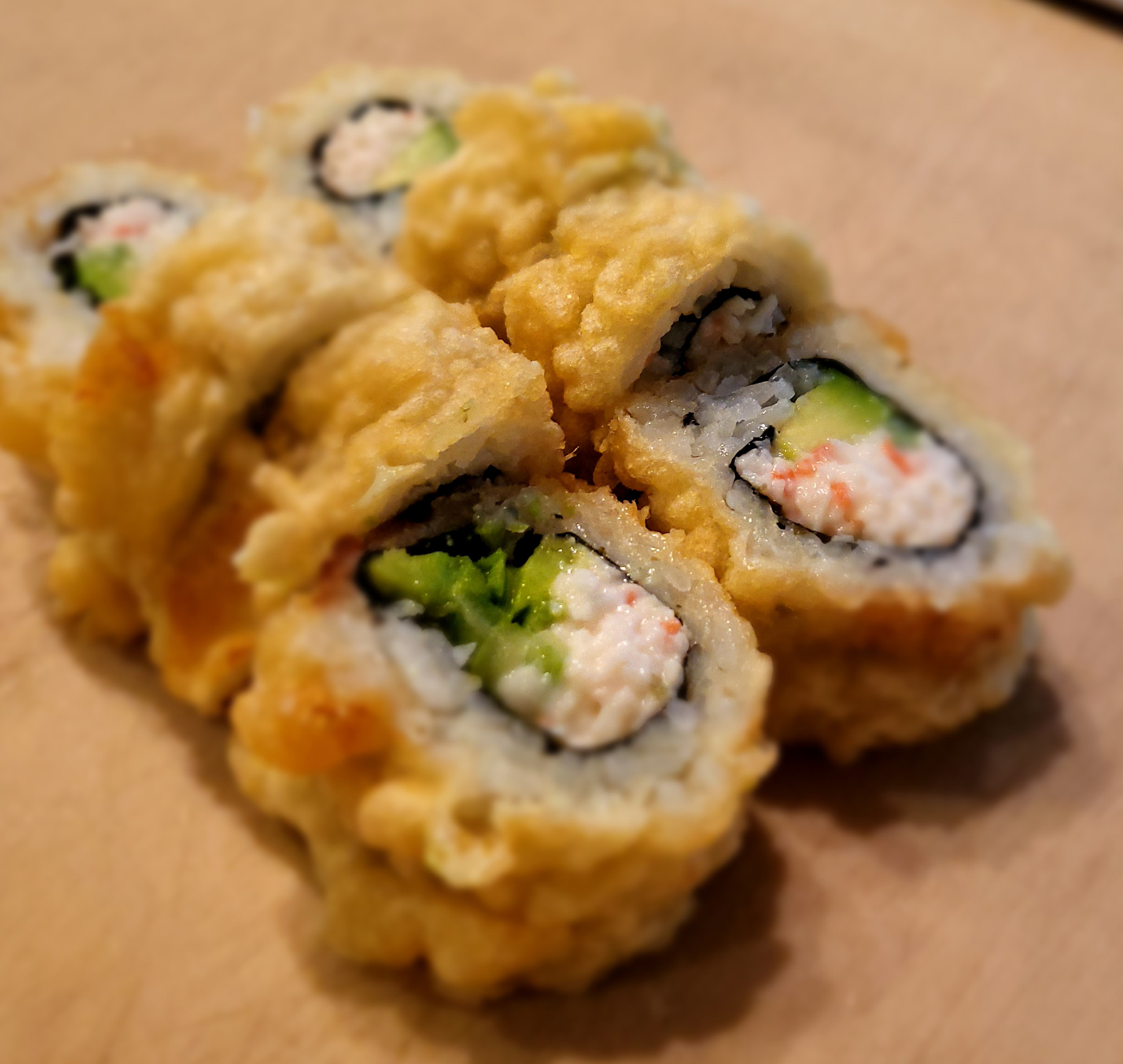 Order Golden California Roll food online from Azuma Japanese Cuisine store, Cupertino on bringmethat.com