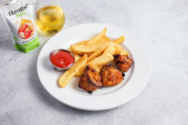 Order Small Portion Chicken Skewer & Side food online from Oren Hummus store, Mountain View on bringmethat.com