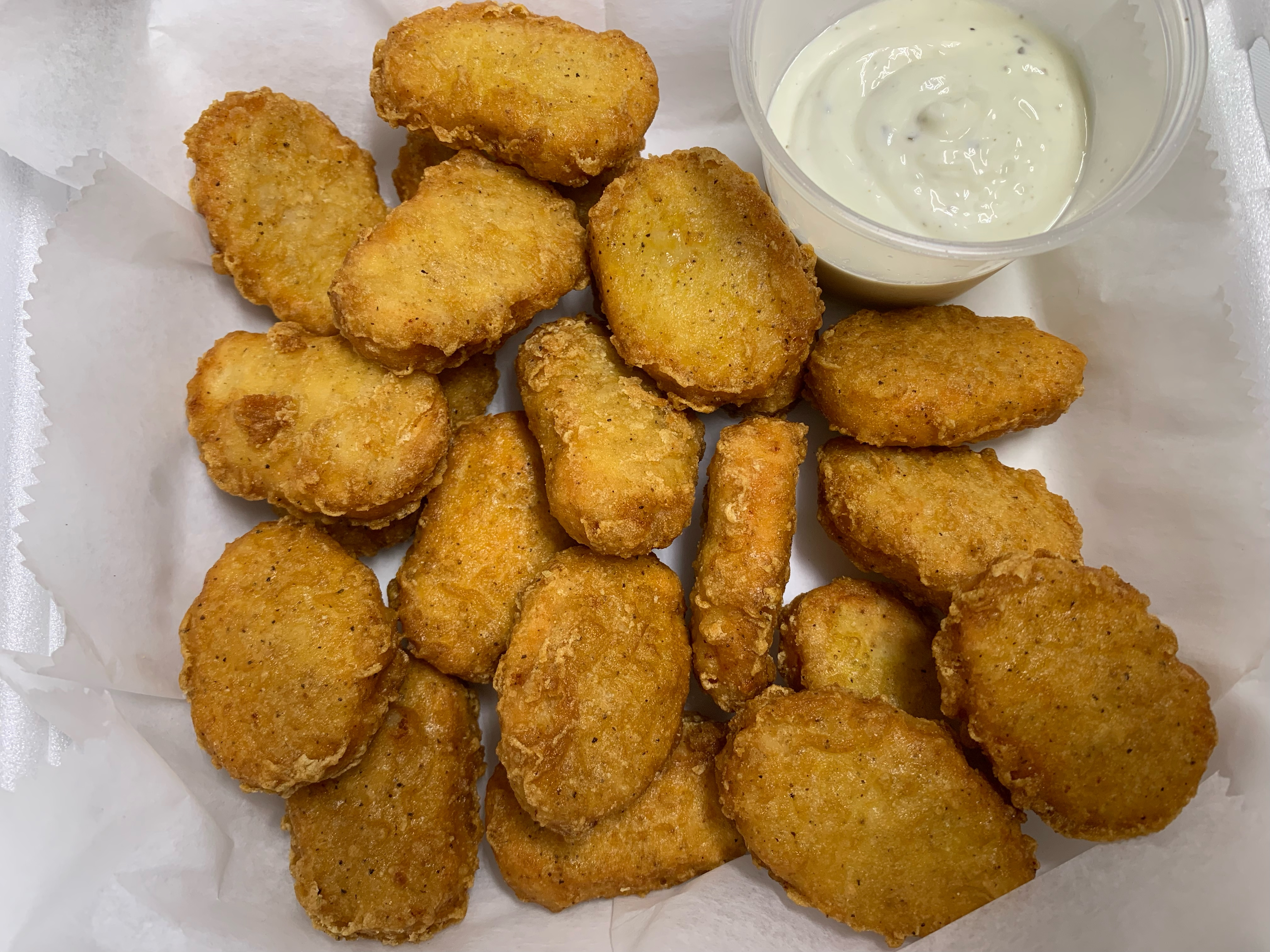 Order Chicken Nuggets (20) food online from Freakin Rican Mobile Kitchen store, Dayton on bringmethat.com