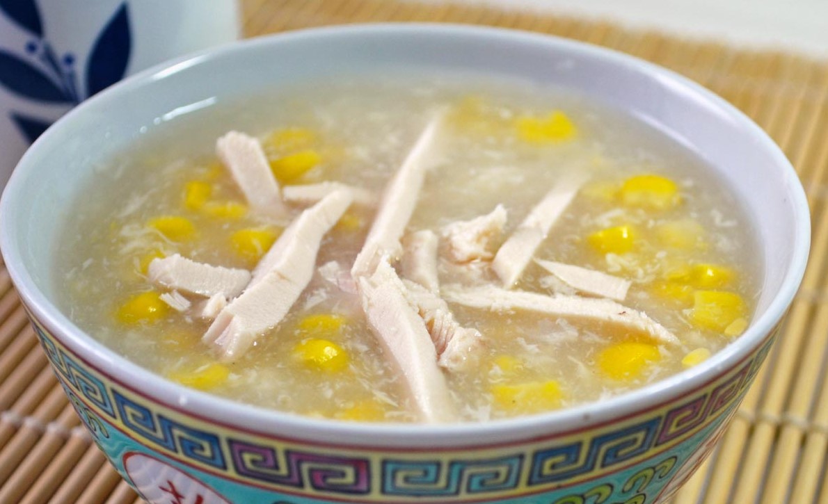 Order 26. Large Chicken Corn Soup  food online from China Chef store, Edison on bringmethat.com