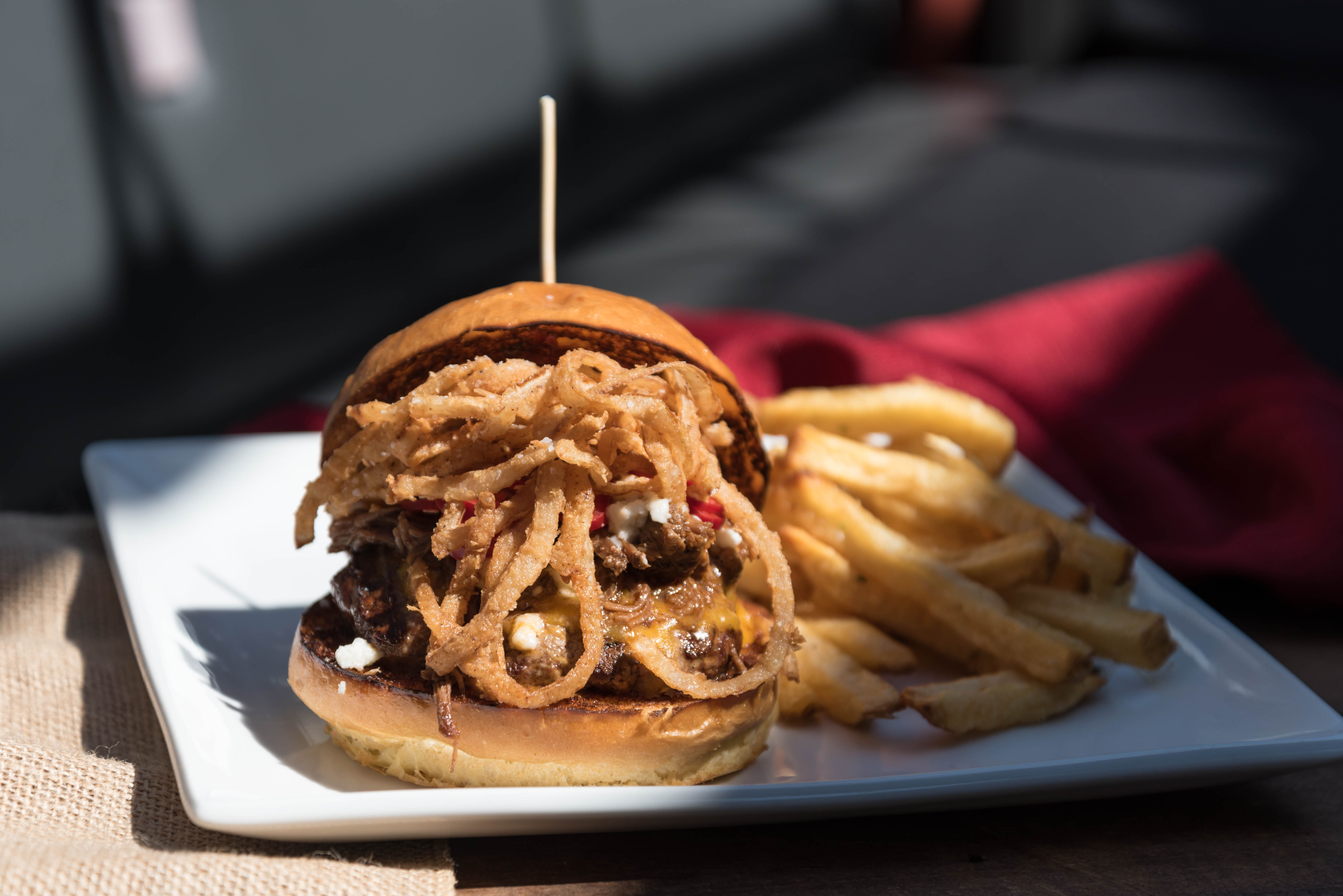Order Ol' Smokey Joe Burger food online from Twisted Oak Tavern store, Agoura Hills on bringmethat.com