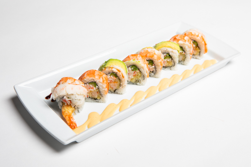 Order Shrimp Love Roll food online from Jikan Japanese Restaurant store, Ontario on bringmethat.com