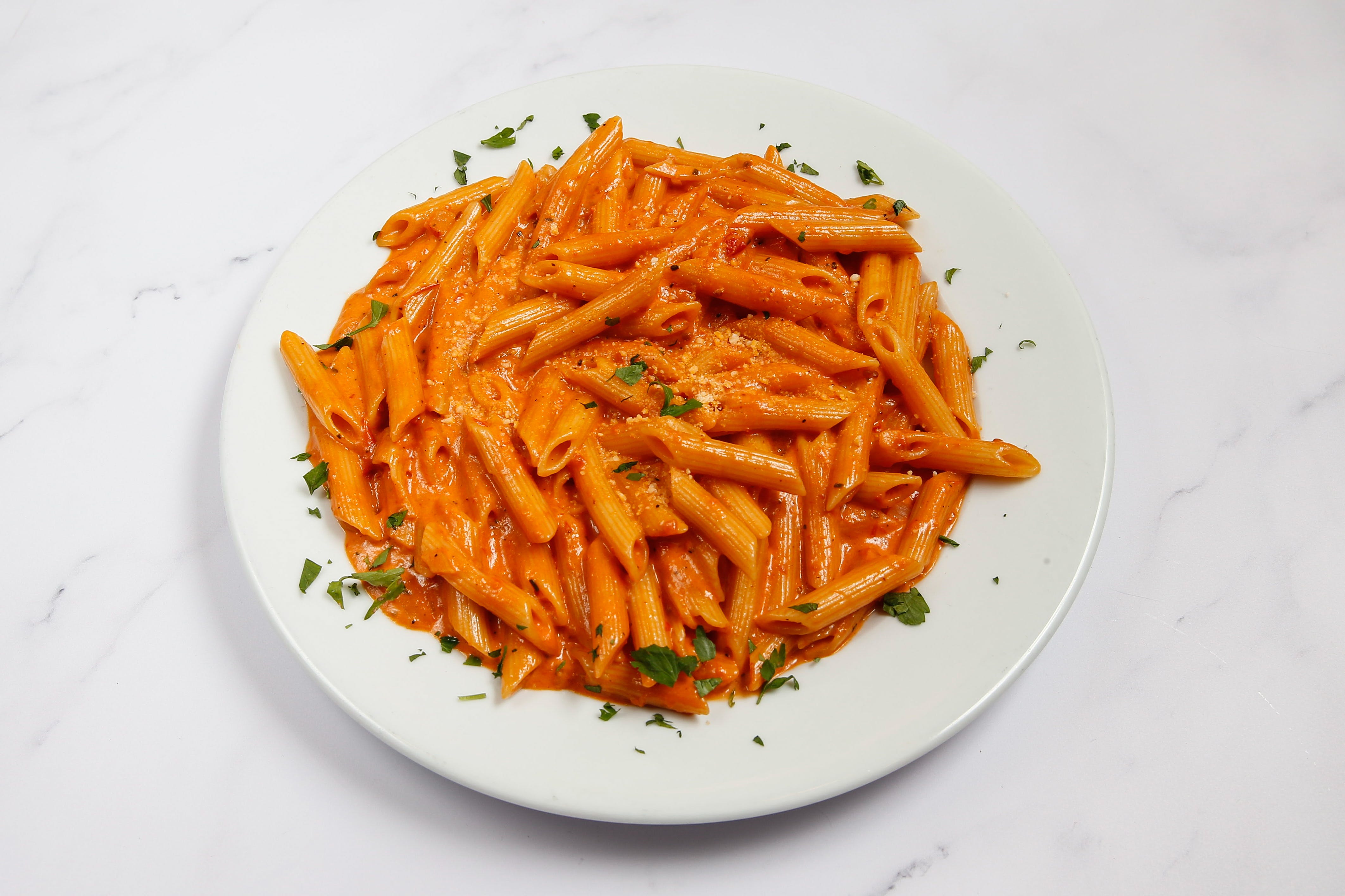 Order Penne ala Vodka - Pasta food online from Lunetta pizza store, New York on bringmethat.com