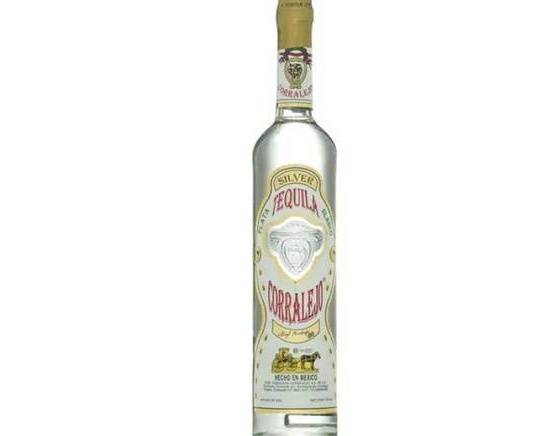 Order Corralejo Silver, 750mL tequila (40.0% ABV) food online from Cold Spring Liquor store, Liberty Hill on bringmethat.com