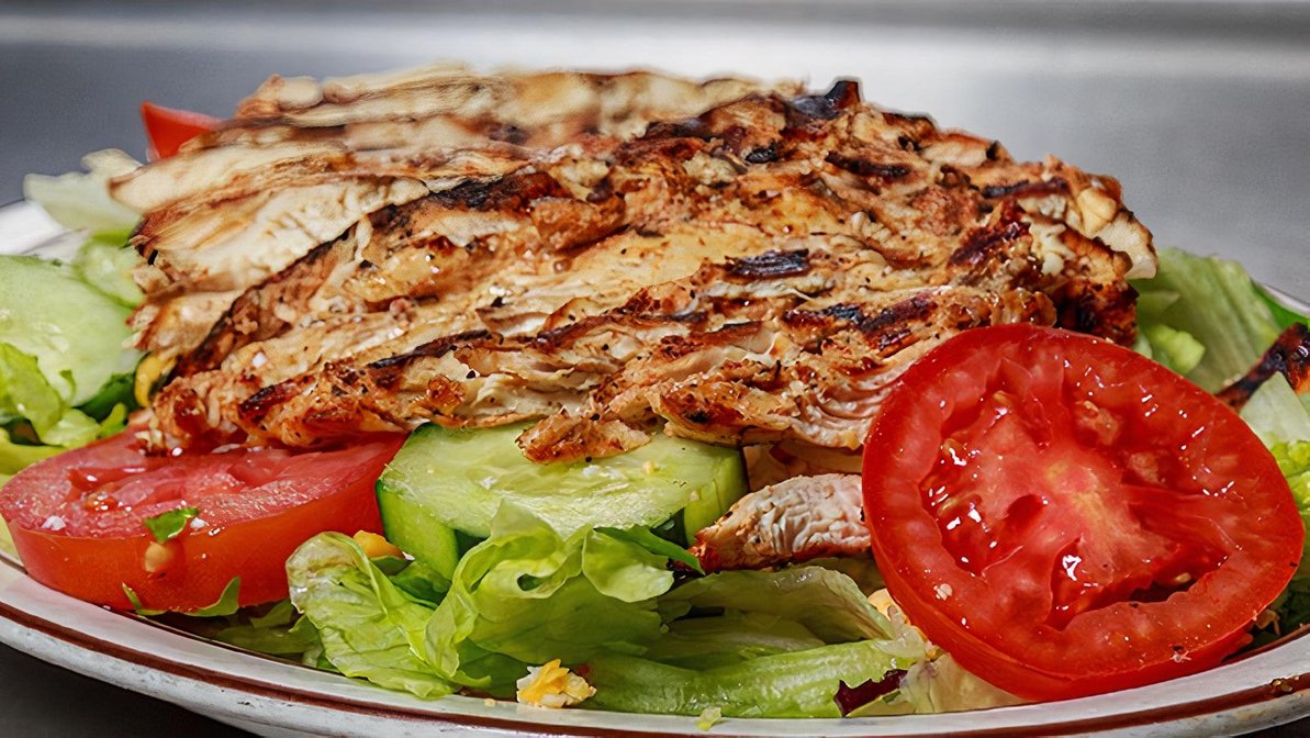 Order Charbroiled Chicken Salad food online from Siggys store, Temecula on bringmethat.com