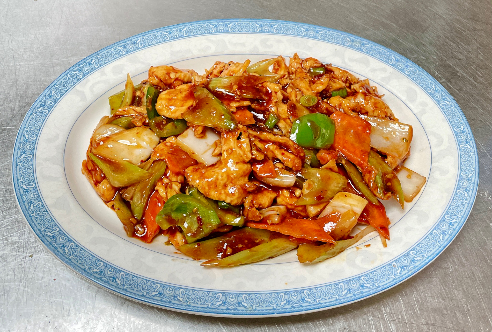 Order C12. Szechuan Chicken food online from China Cottage store, Katy on bringmethat.com