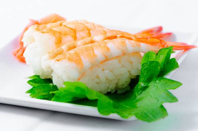 Order *Shrimp Nigiri food online from Trapper's Sushi store, Anthem on bringmethat.com