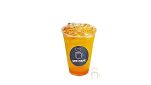 Order Orange Juice (12 Oz) food online from Sep Cafe store, Jersey City on bringmethat.com