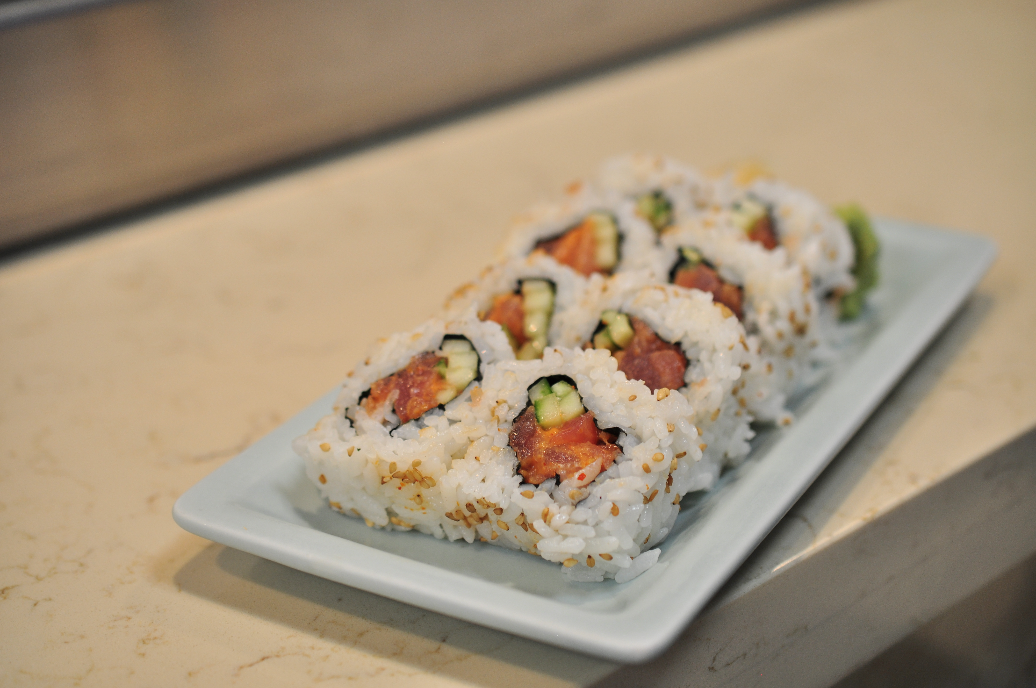 Order Spicy Tuna Roll food online from Sushi Land store, Hacienda Heights on bringmethat.com