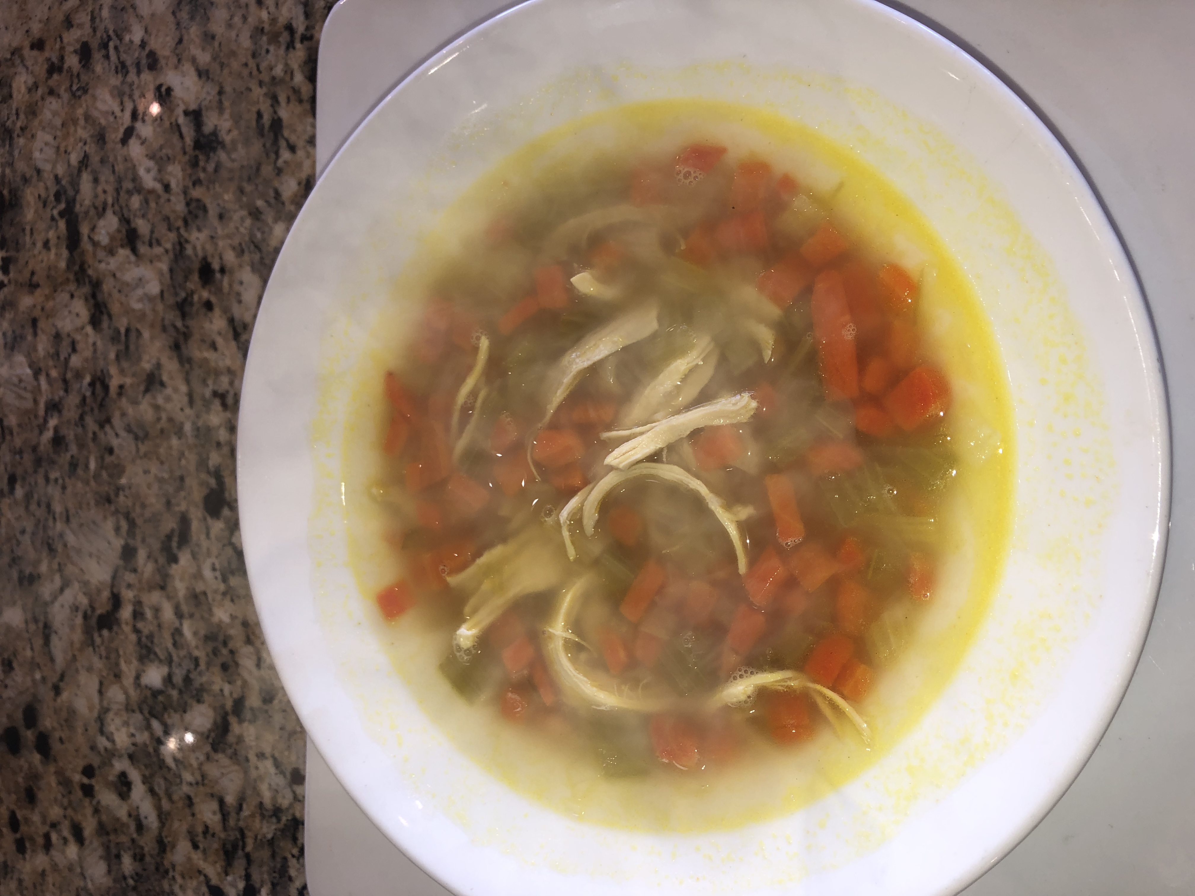 Order Homemade Chicken Soup food online from Toskana Pizzeria Restaurant store, Roslyn Heights on bringmethat.com