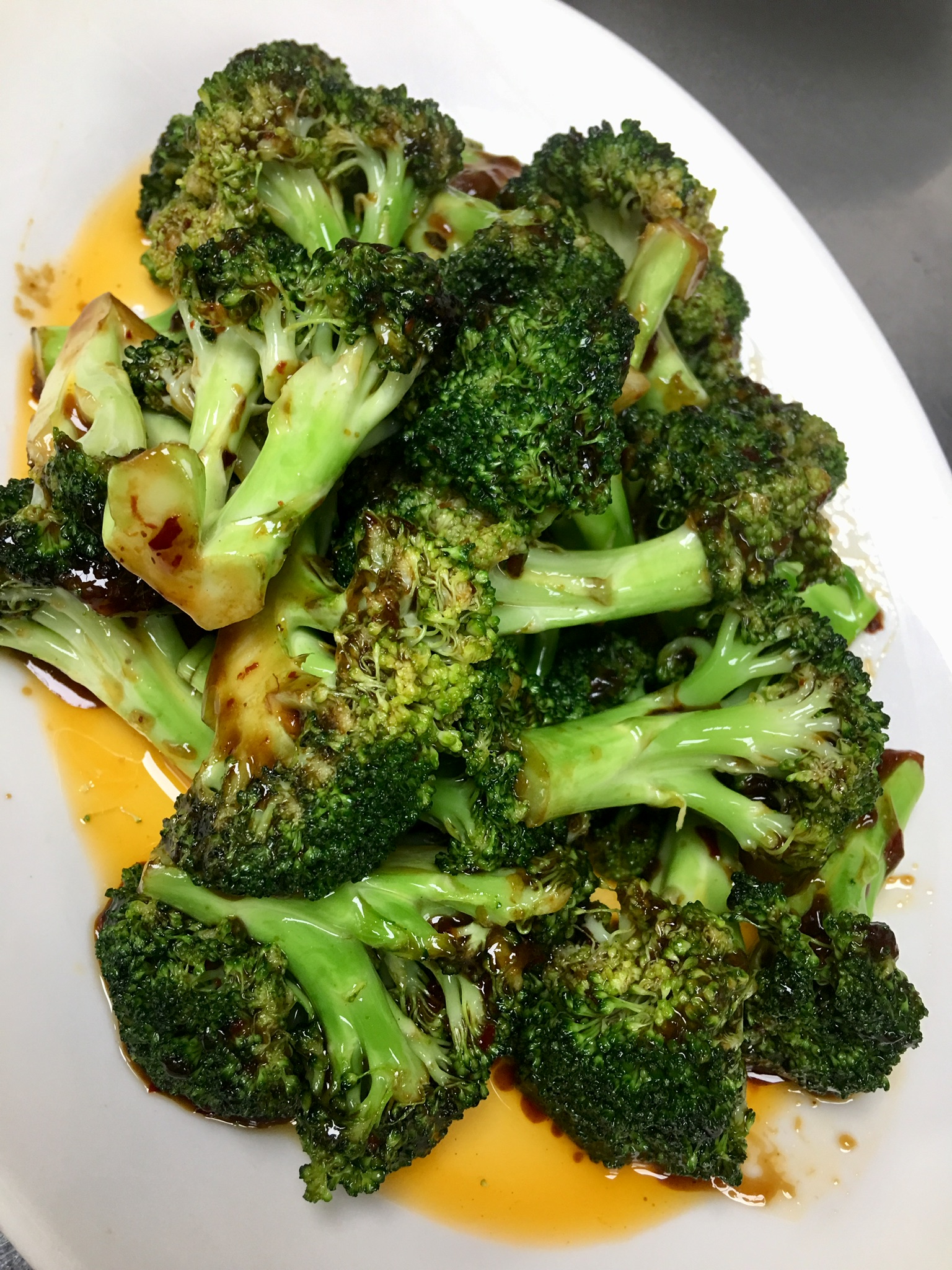 Order Broccoli in Garlic Sauce food online from Evergreen on 38th Street store, New York on bringmethat.com