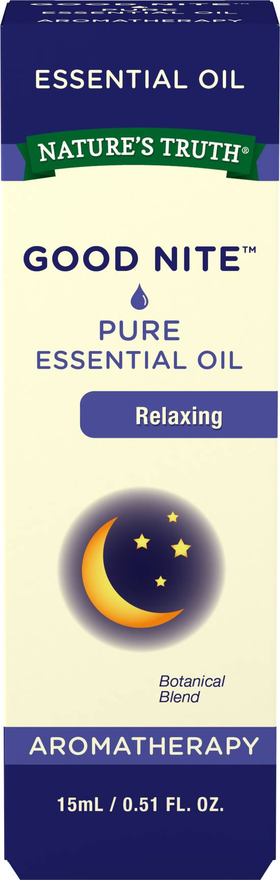 Order Nature's Truth Good Nite Essential Oil (0.51 oz) food online from Rite Aid store, Palm Desert on bringmethat.com