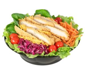 Order Chicken Strip Salad food online from Braums Ice Cream & Dairy Strs store, McKinney on bringmethat.com
