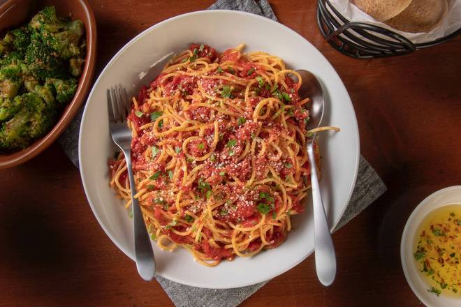 Order Spaghetti w/ Pomodoro food online from Bertucci store, Wilmington on bringmethat.com