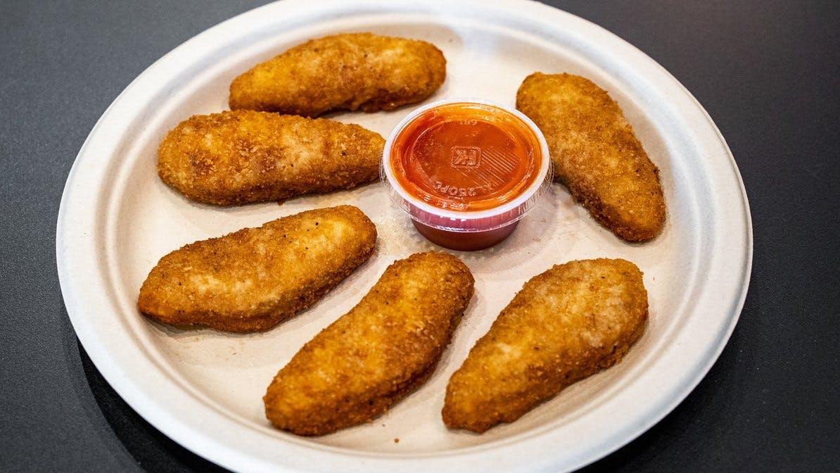 Order Beyond Chicken Tenders - Appetizer food online from The Good Life Pizza store, San Francisco on bringmethat.com