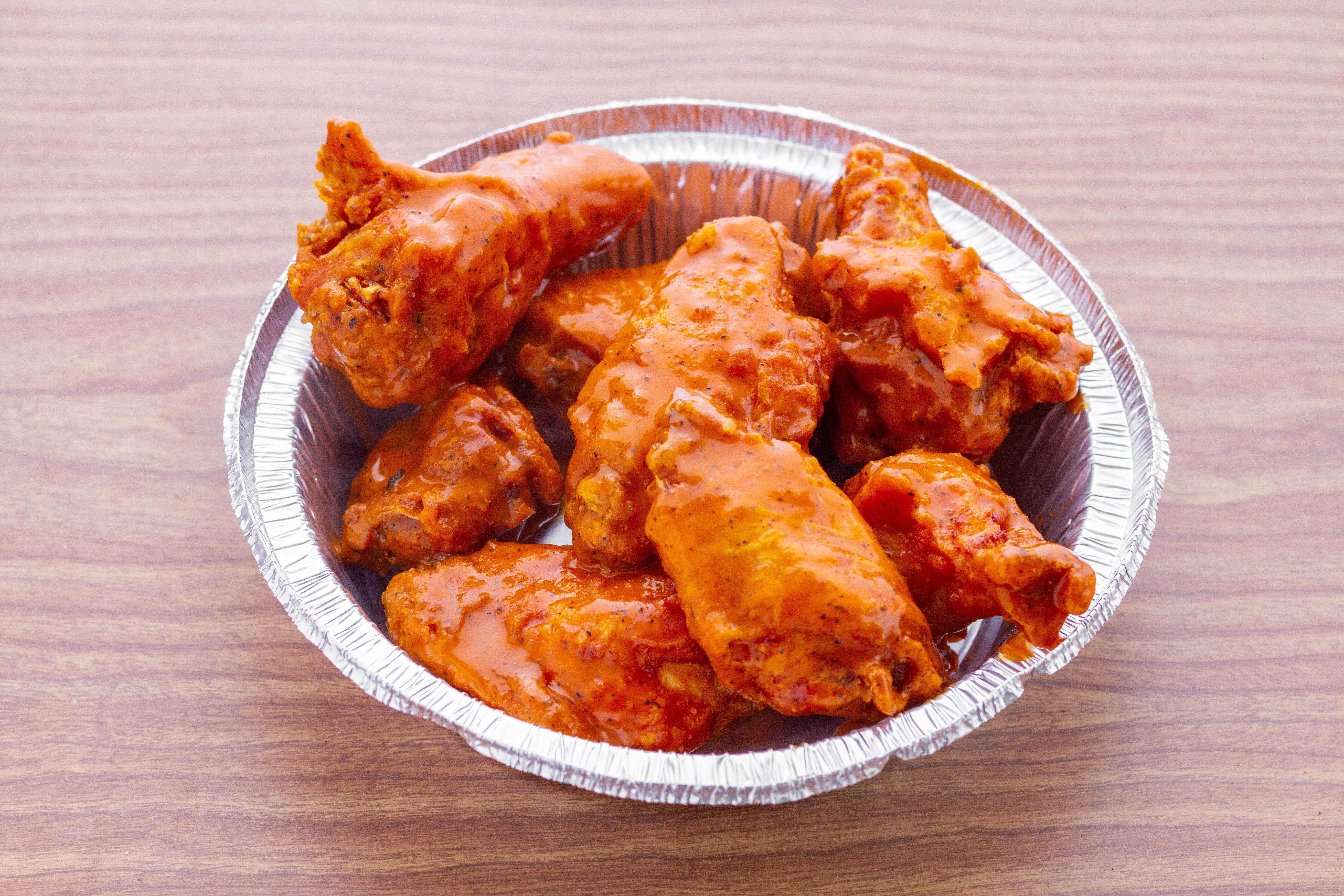 Order Bone In Wings - 8 Pieces food online from Pizza Connection store, Cockeysville on bringmethat.com