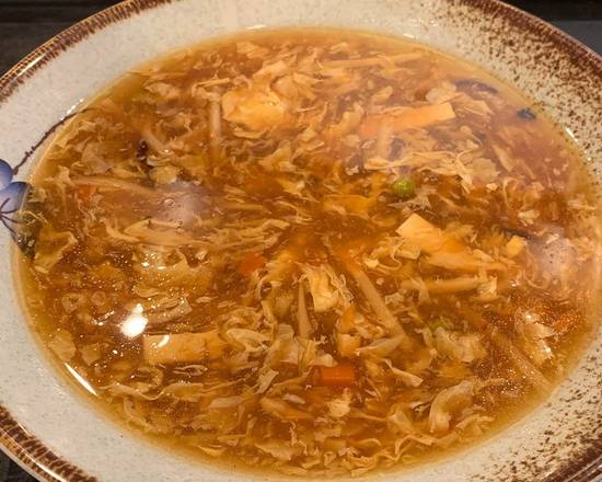 Order Hot N Sour Soup (Small) food online from Asian Bistro Cedar City store, Cedar City on bringmethat.com