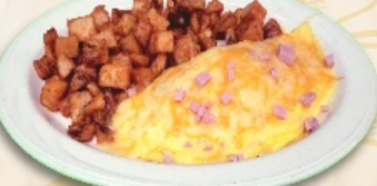 Order Classic Omelette food online from Ely's Restaurant store, Las Vegas on bringmethat.com