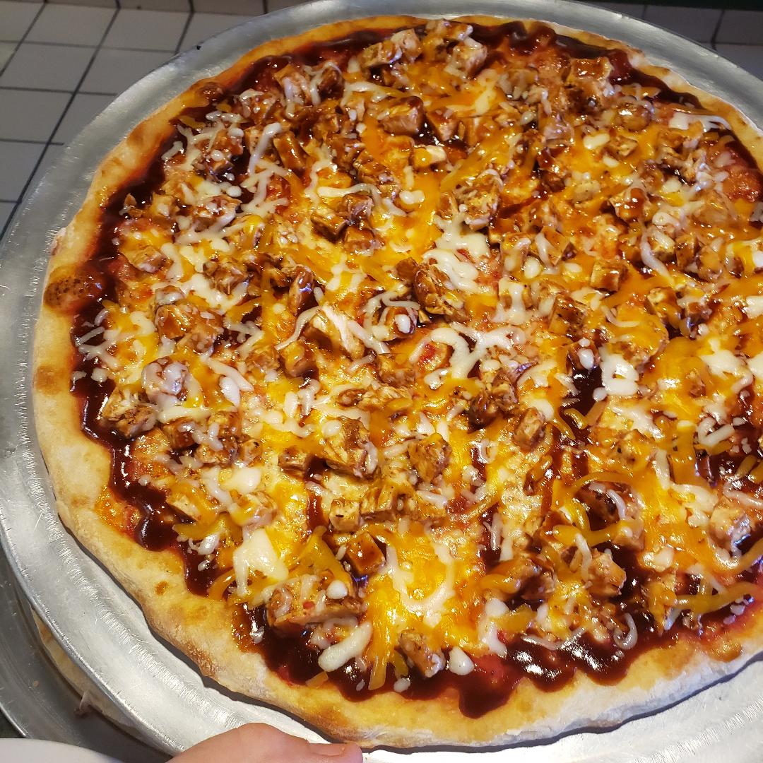 Order BBQ Chicken Pizza food online from The Pizza Stop store, Collegeville on bringmethat.com
