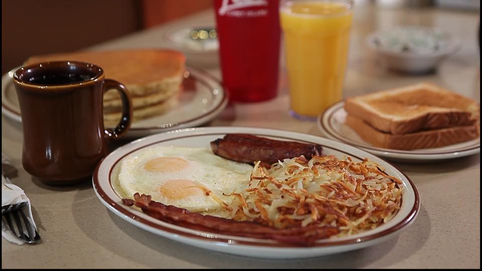 Order 2 Eggs Any Style with  Hash Browns & Bacon Special food online from Leo Coney Island Of Riverview Michigan store, Riverview on bringmethat.com