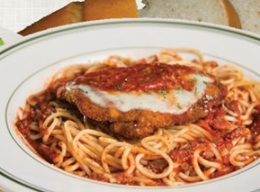 Order Chicken Parmigiana food online from Beggar's Pizza store, Plainfield on bringmethat.com