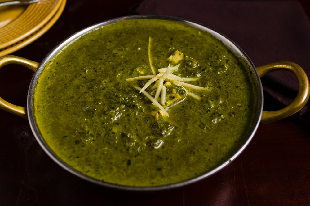 Order Saag Paneer food online from Dhaba indian cuisine store, New York on bringmethat.com