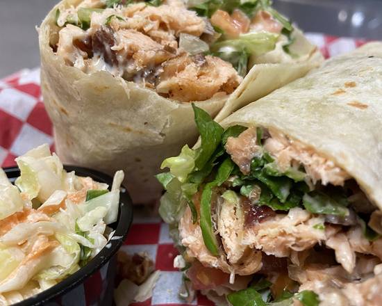 Order Smoked Salmon BLT Wrap food online from Smoke BBQ store, Bethesda on bringmethat.com