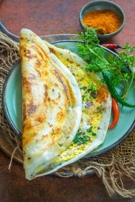 Order Egg Dosa food online from Peacock Indian Cuisine store, Plano on bringmethat.com
