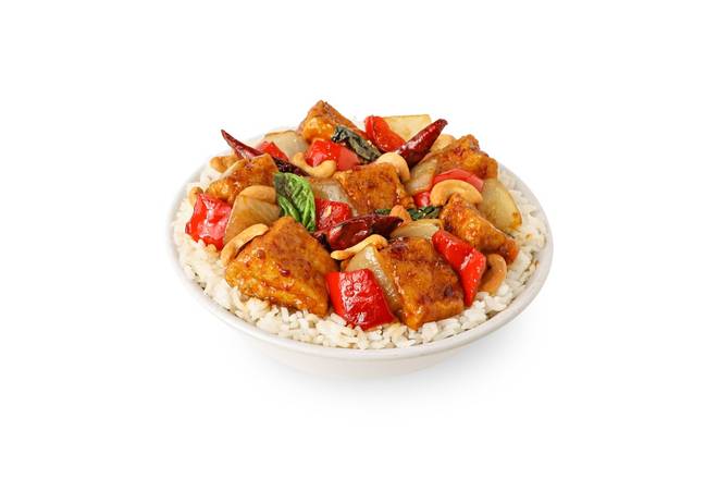 Order NEW! THAI BASIL CASHEW TOFU food online from Pick Up Stix store, San Clemente on bringmethat.com