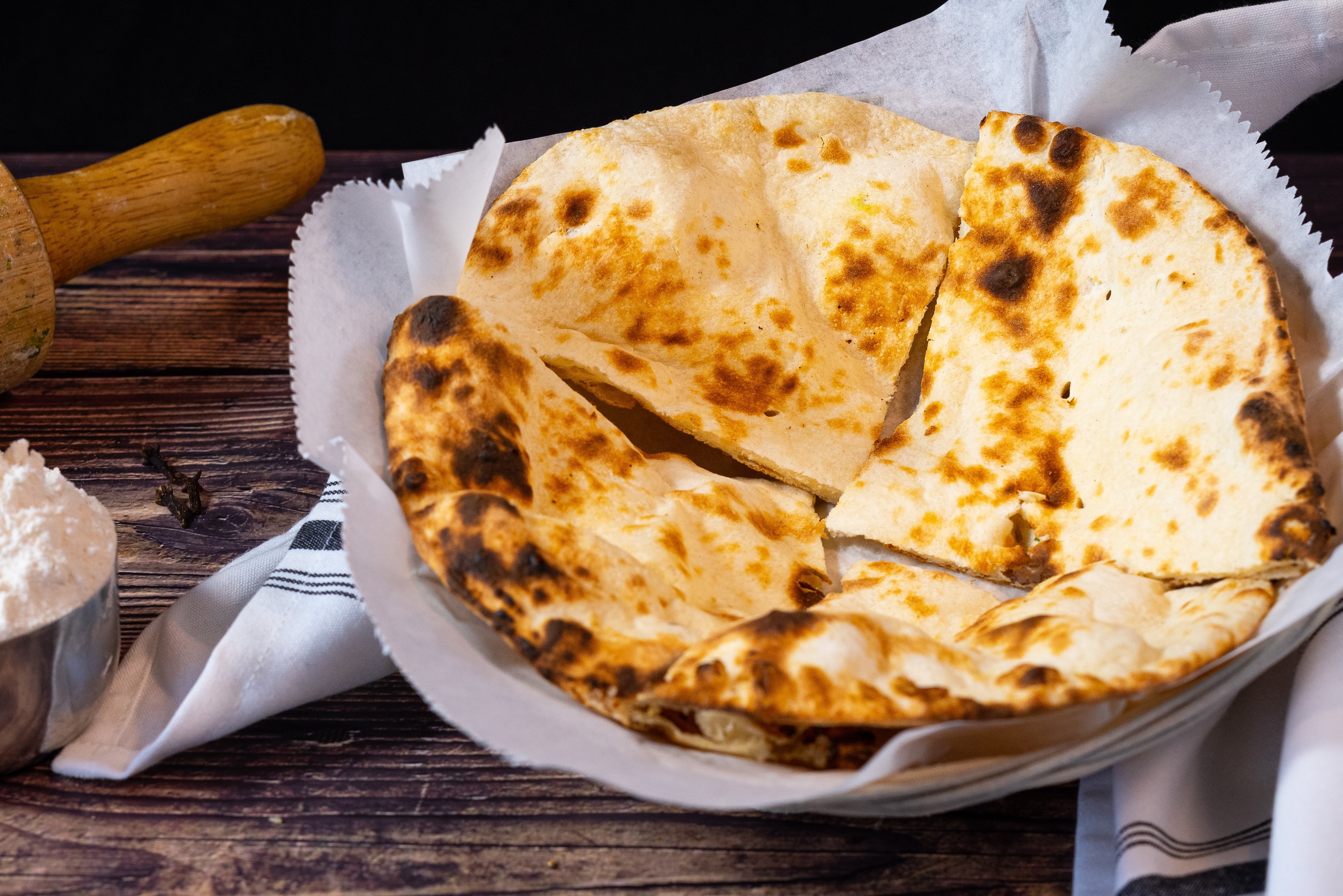 Order Butter Naan food online from Amaravati Indian Cuisine store, Brentwood on bringmethat.com