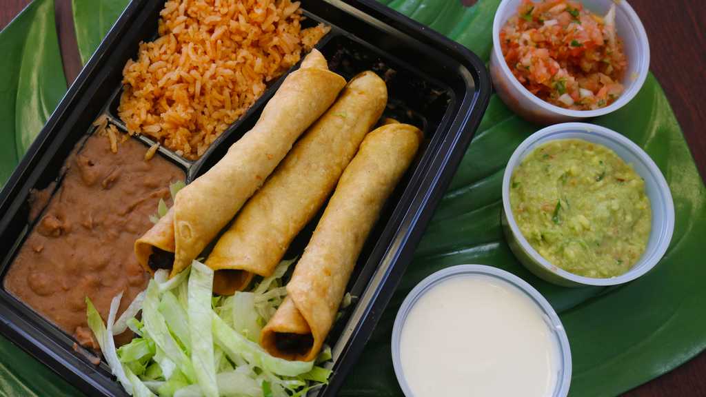 Order Flautas food online from Tacos A La Parrilla store, San Jose on bringmethat.com