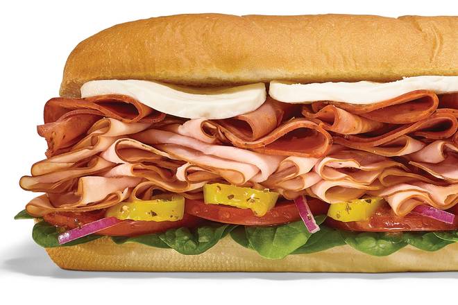 Order Mozza Meat  Footlong Pro (Double Protein) food online from Subway Bluff City on 11W store, Bluff City on bringmethat.com