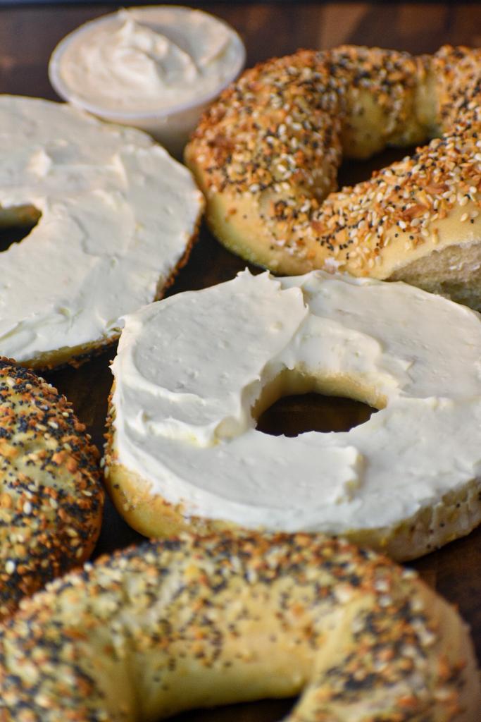 Order Bagel with Cream Cheese food online from Bagel Nosh store, Gilbert on bringmethat.com