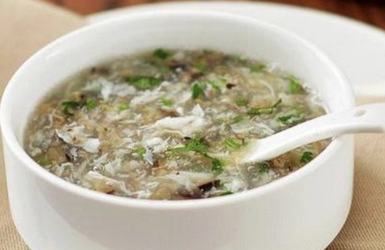 Order Xi Hu Minced Beef Soup food online from Chef Wu store, Roswell on bringmethat.com