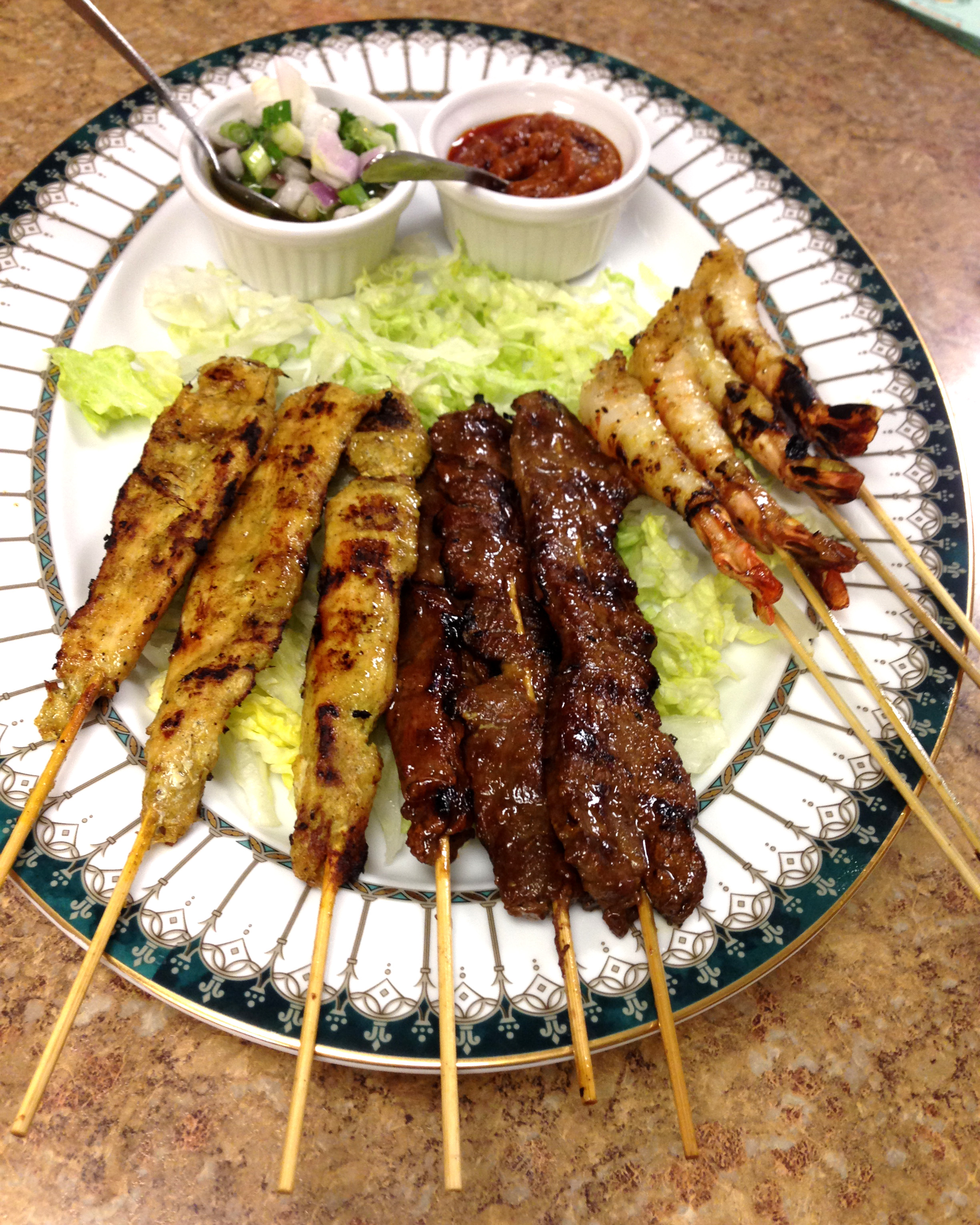 Order Satay Sampler food online from Yummy Thai store, Buffalo on bringmethat.com