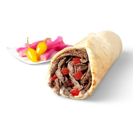 Order Tri-Tip Shawerma Wrap food online from Zankou Chicken store, Glendale on bringmethat.com
