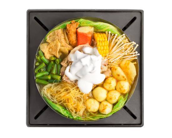 Order 咖喱奶盖锅 Milk Cream Curry Hot Soup food online from Boiling Point store, Artesia on bringmethat.com