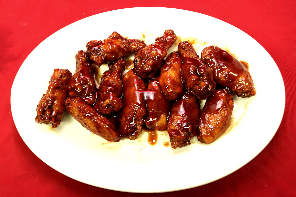 Order 7 Honey BBQ Wings food online from Buffalo Wings store, Plainfield on bringmethat.com